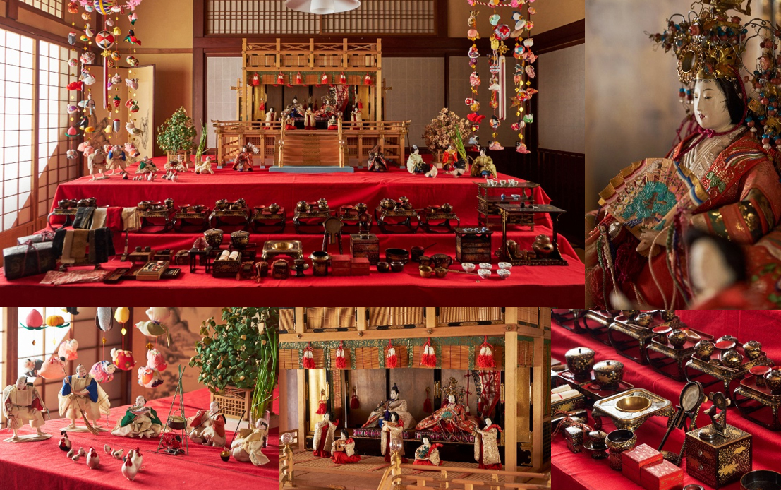 本陣平野屋花兆庵の雛まつり