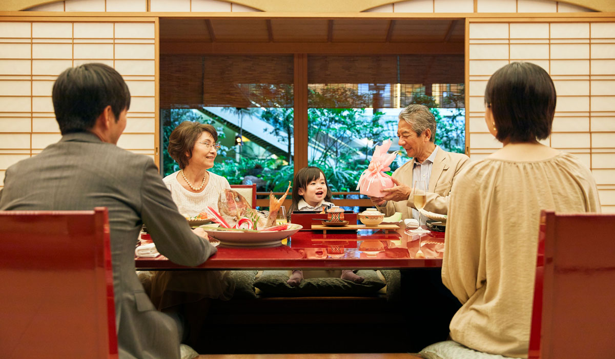 会食記念撮影