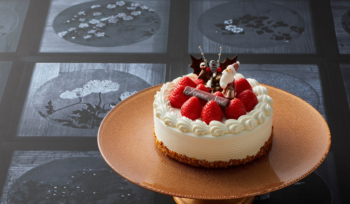 嘉山農園の苺ショートケーキ