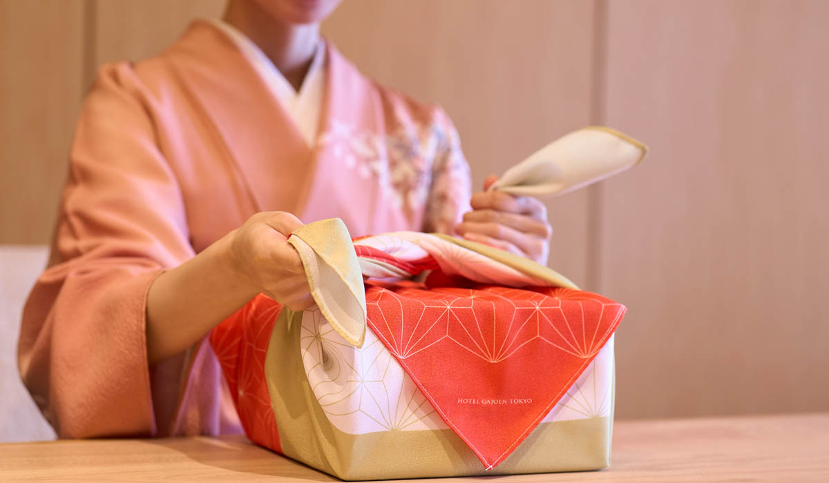 風呂敷包み体験